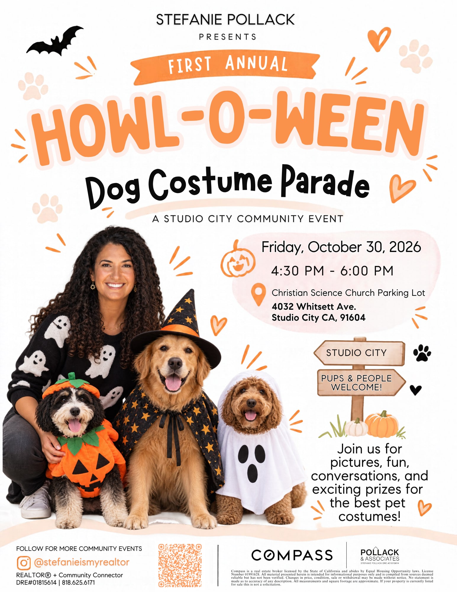 Howl-O-Ween Dog Costume Parade flyer